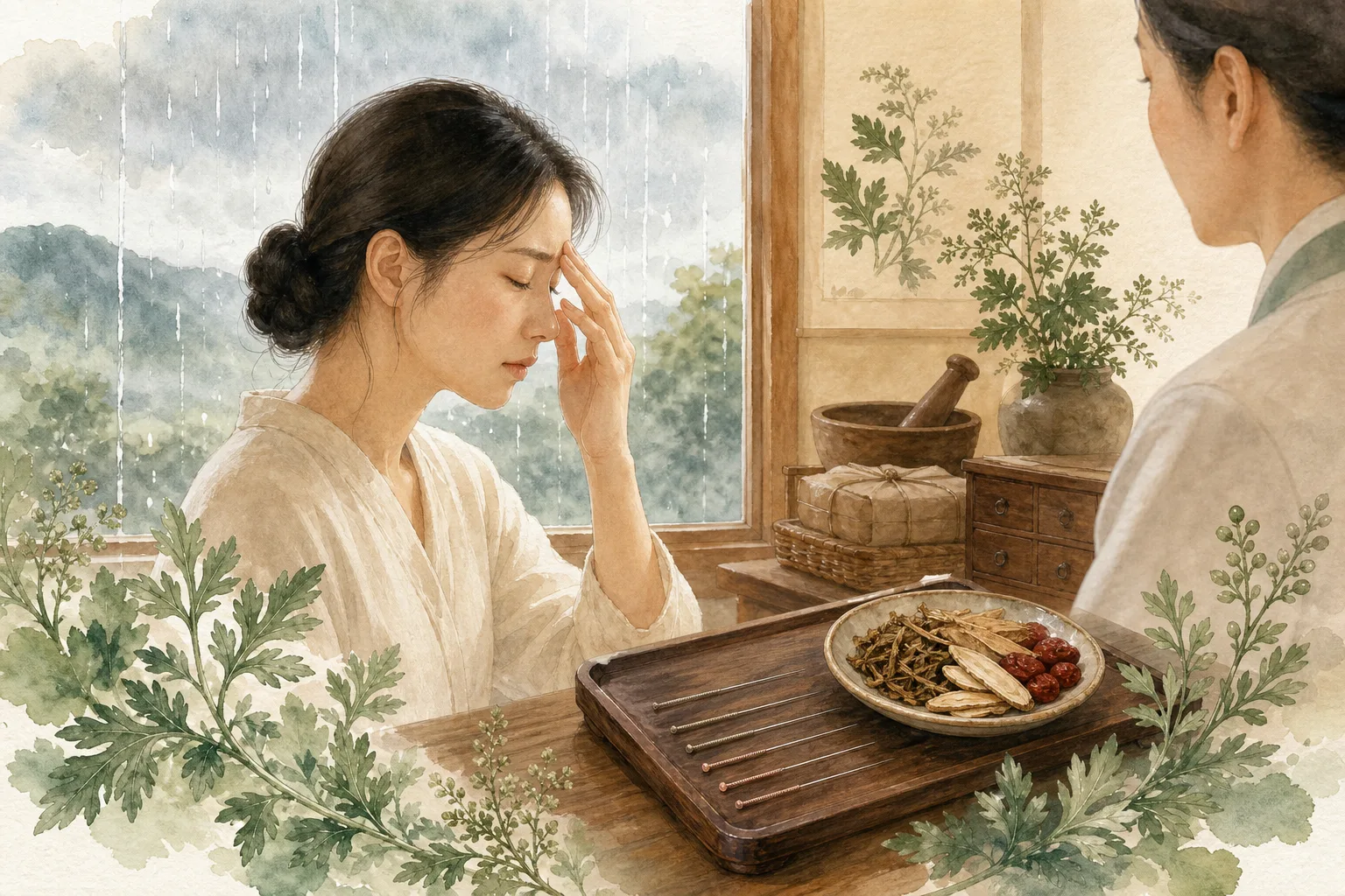 날씨 따라 심해지는 이마·얼굴 두통, 부비동이 보내는 신호일 수 있습니다 — 낙성대역 한의원