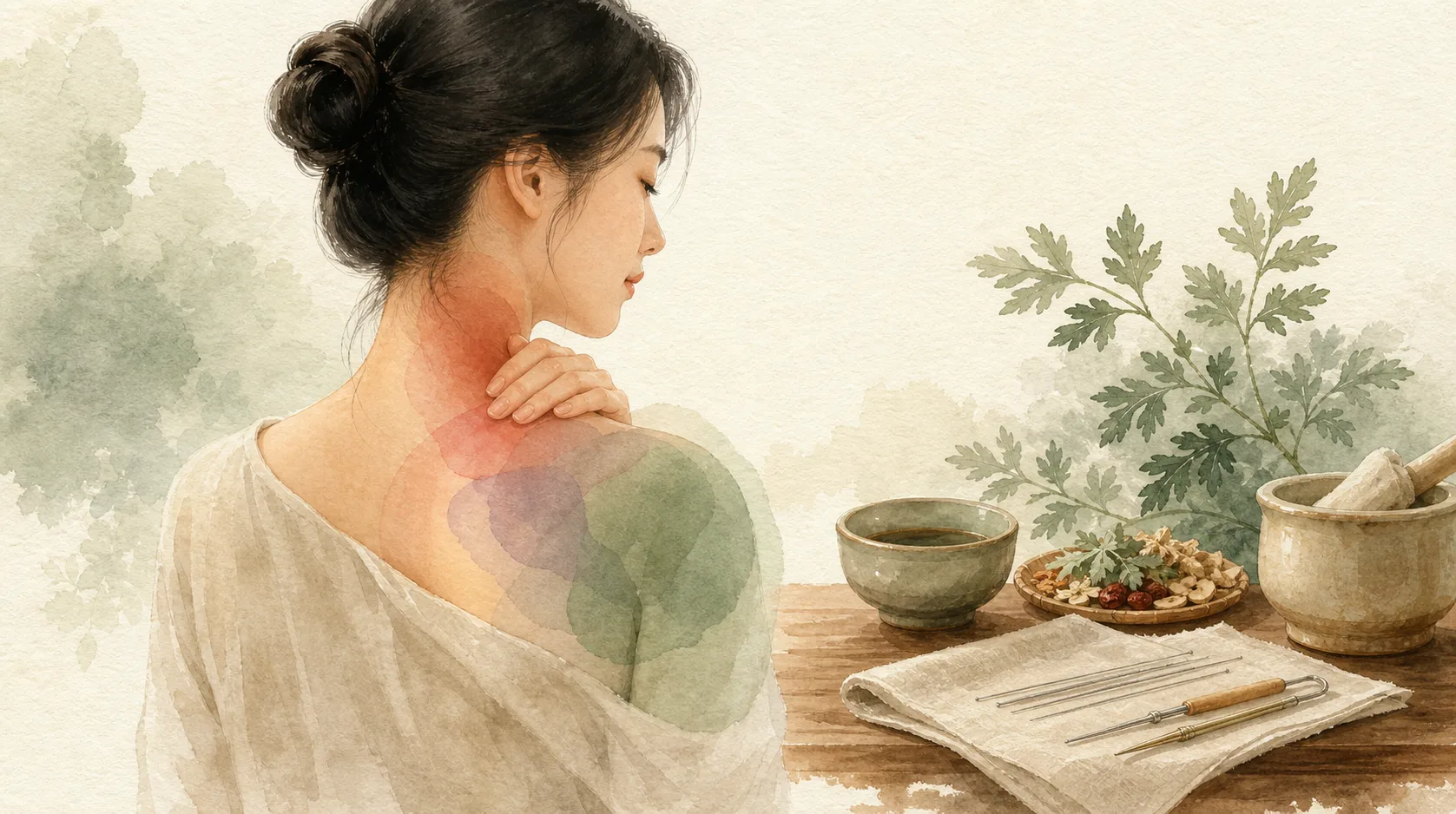 아픈 곳이 목일까, 어깨일까? 헷갈리는 통증 구별법 — 낙성대 한의원