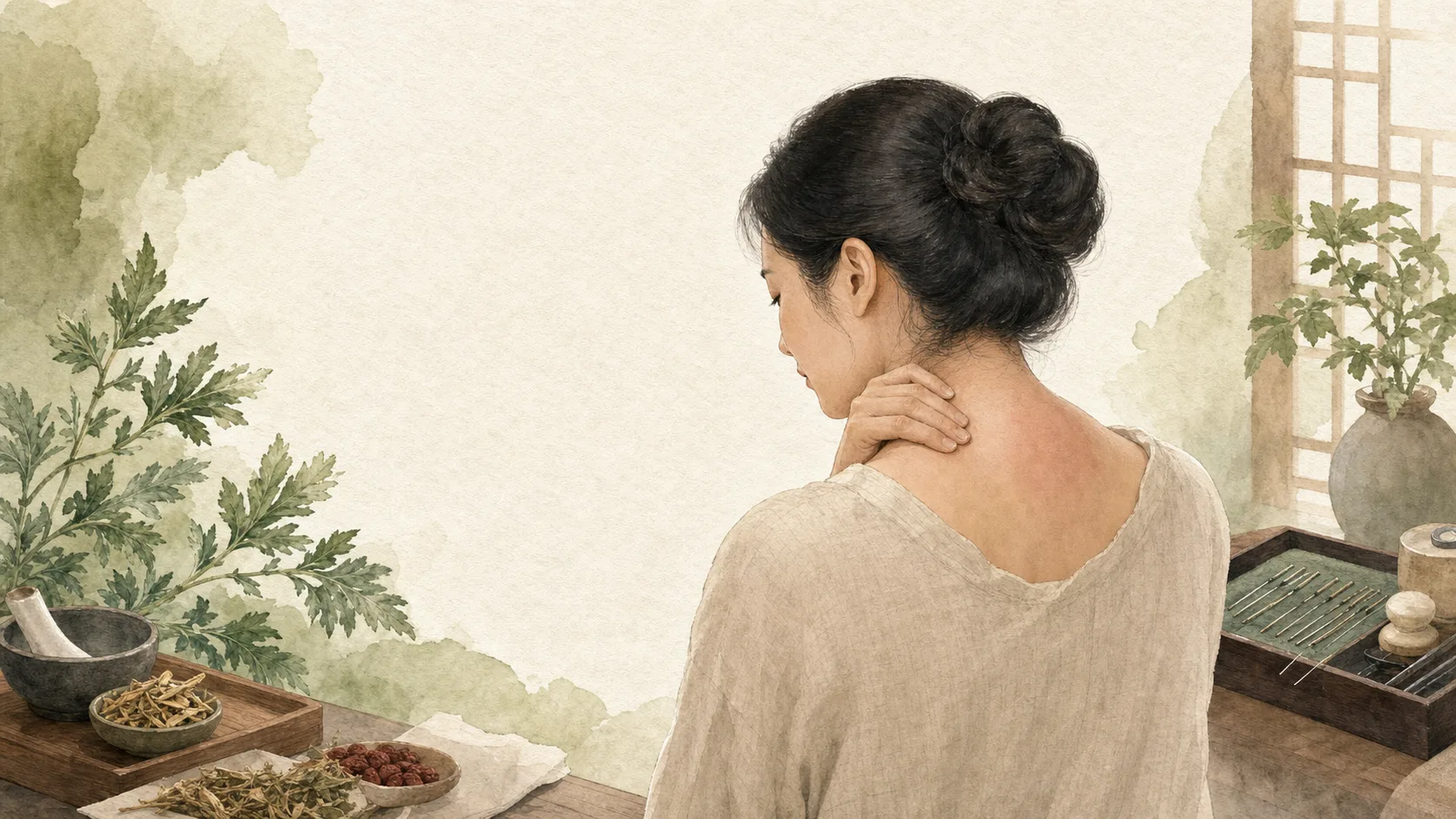 뒷목 아래가 볼록 솟아올랐다면? 버섯증후군(버팔로 험프) — 낙성대 한의원