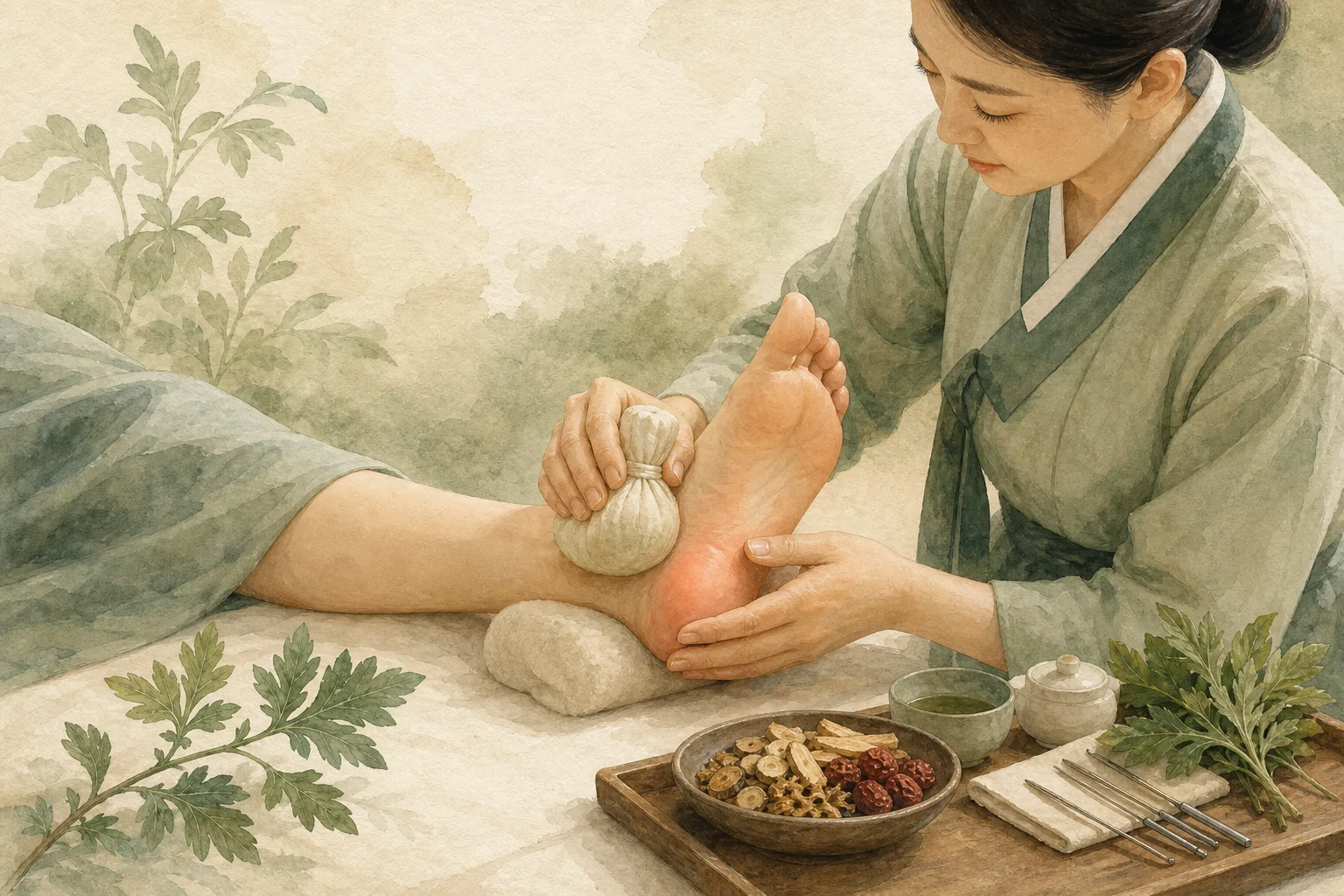 족저근막염 치료, 덜 아픈 방법부터 차근차근 — 낙성대 한의원