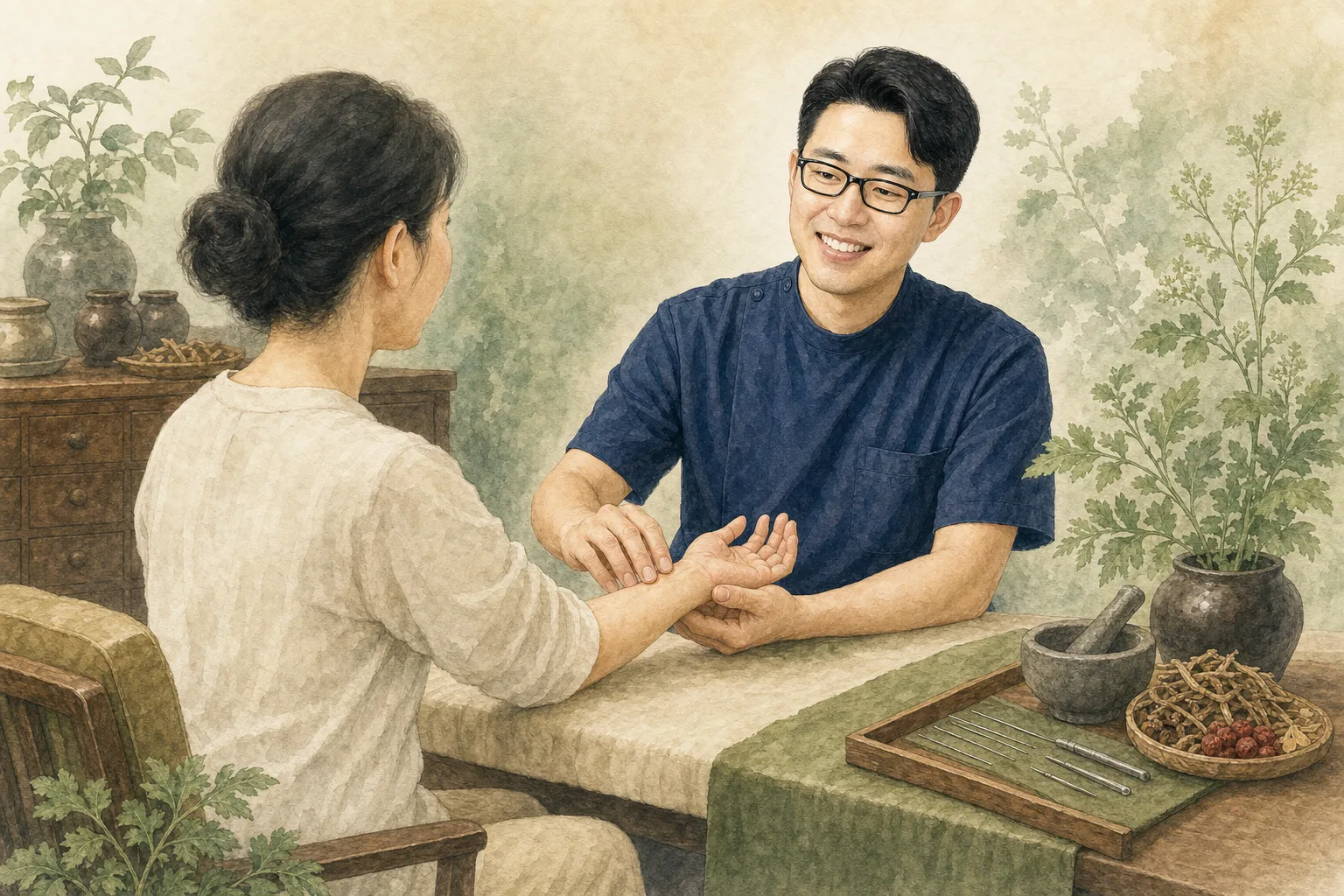 손바닥이 저릿저릿, 말초신경포착이란? — 낙성대 한의원 손저림 이야기